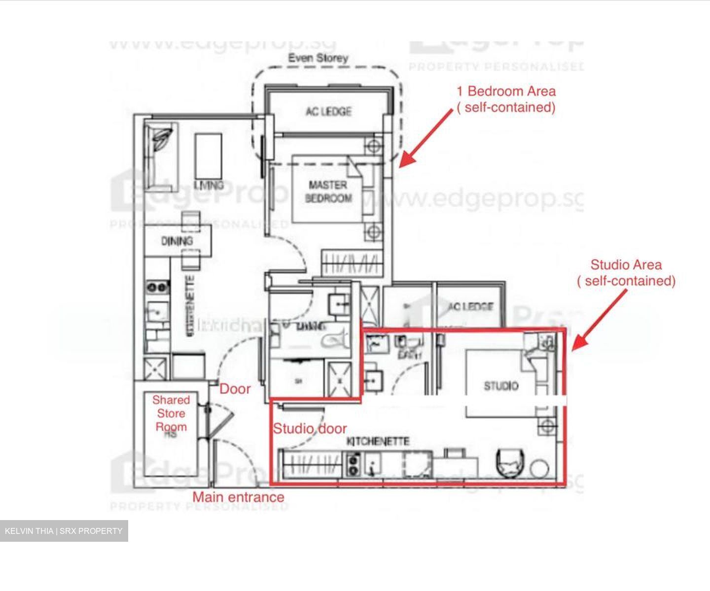 The Hillford (D21), Apartment #542322341
